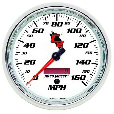 AutoMeter 5in C2/S In-Dash Speedo 160 MPH - 7289