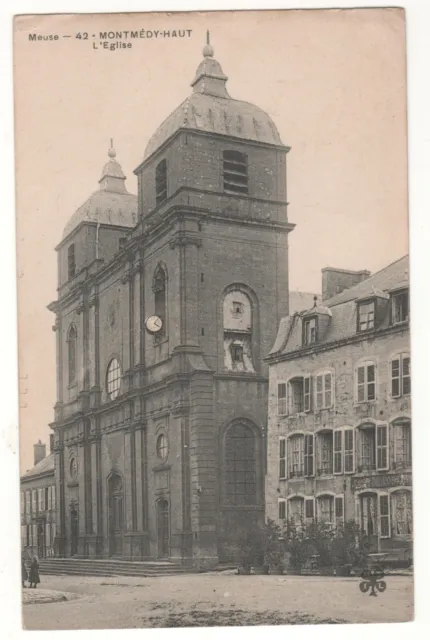 Cpa 55 - Montmédy Haut : L'église (Meuse) Non Écrite