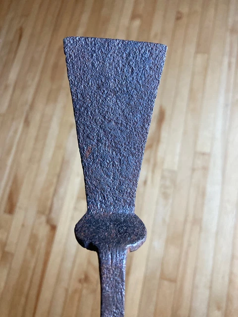 RARE! Antique 18TH C Wrought Iron PA Key Hole Spatula Punch Decorations