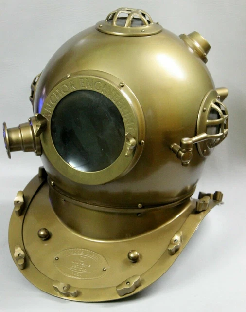 Casque de plongeurs sous-marins Mark V de la marine Mauritius Casque de plongeurs sous-marins Mark V de la marine Mauritius