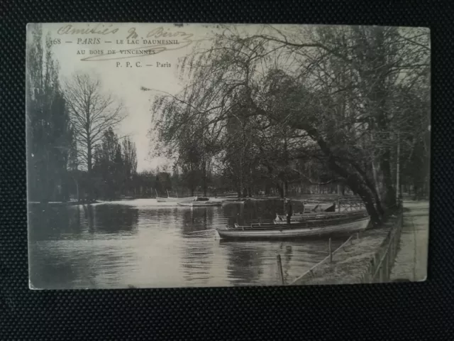 CPA 75 PARIS - Le Lac Daumesnil - Au Bois de Vincennes