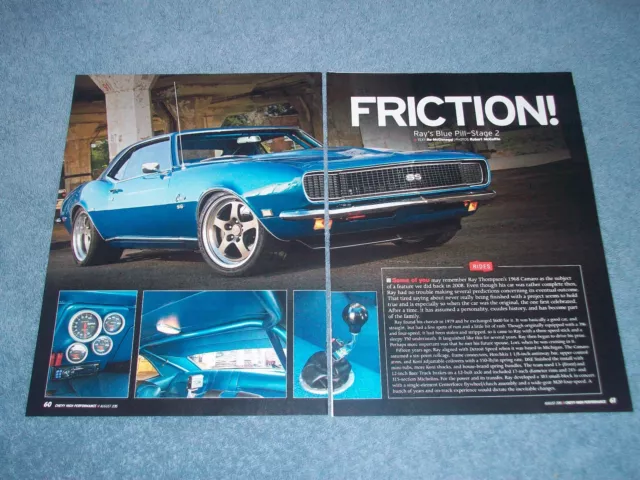 1968 Camaro RS/SS Pro Touring Article "Friction!"