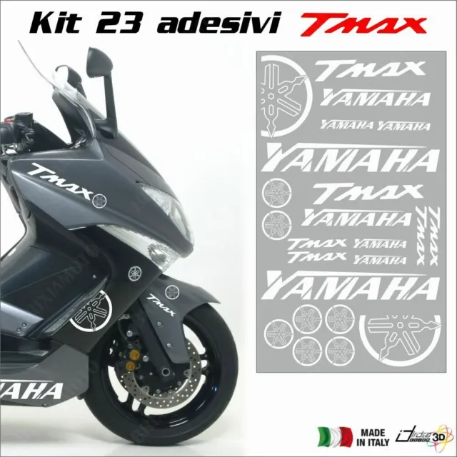 Feuille Adhésifs Carénage Blanc Fits For Yamaha Tmax 500 01-11 T-Max 530 12-18