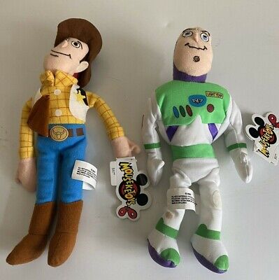 Disney Toy Story Accords & Buzz Lighyear Mouseketoys 8 " Mini Grain Sac