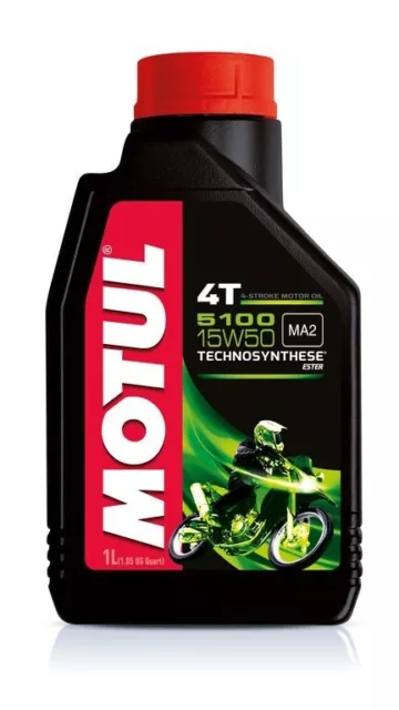 Huile de Moteur Motul 5100 15w50 4T Technosynthese 104080