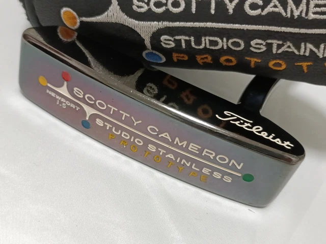 Putter Scotty Cameron Prototype Studio Newport 1.5 2003 - Lame Inox 35,25 Pouces - Main Droite