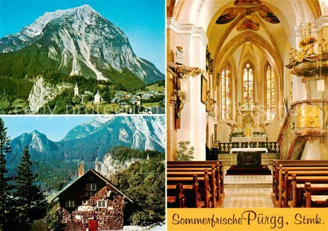 73789866 Puergg-Trautenfels_Steiermark_AT mit Grimming Heimatmuseum Pfarrkirche