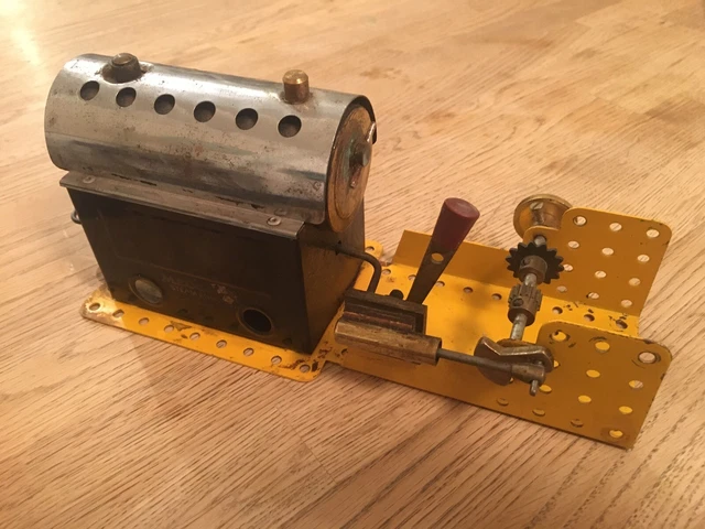Steam Mamod Meccano Steam Engine Full Working Order