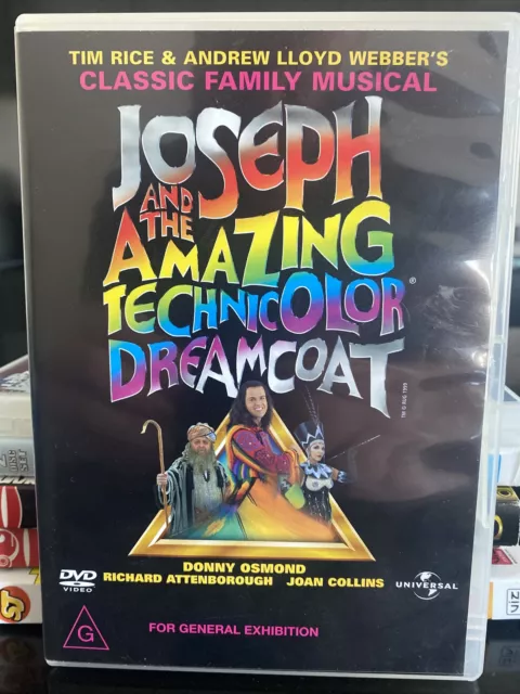 Joseph And The Amazing Technicolor Dreamcoat (DVD, 1999)