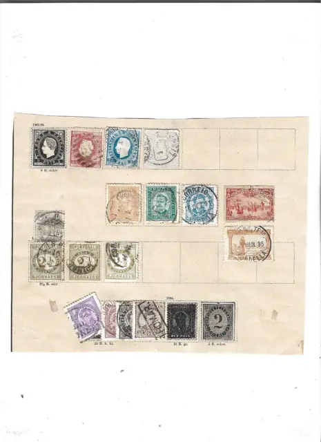 Portugal, alte Briefmarken aus alten Album