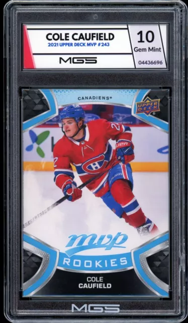 2021-22 Upper Deck MVP Hockey Rookie Formations #RF2 Cole Caufield Rookie  Card RC Hockey Card Montreal