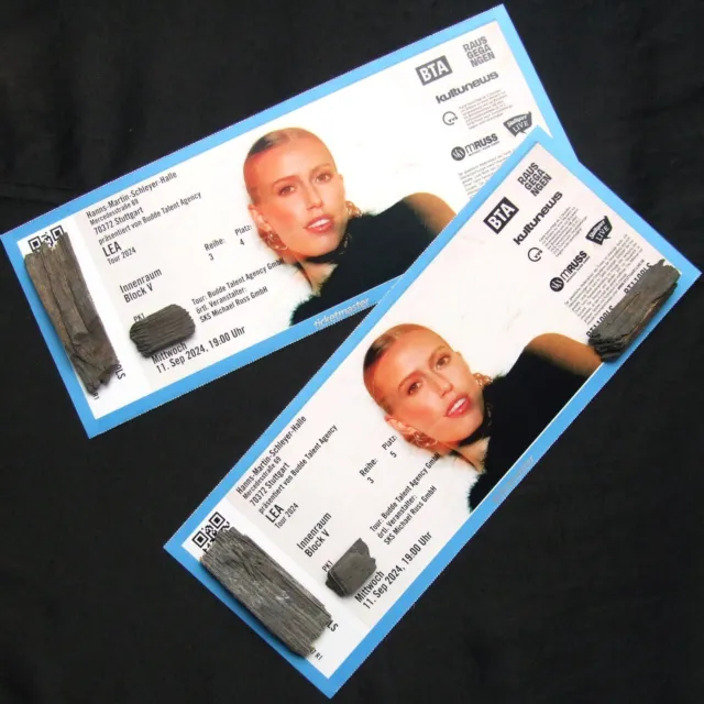 LEA ★ 2 Tickets INNENRAUM V - ERSTE REIHE ★ Stuttgart 11.09.2024