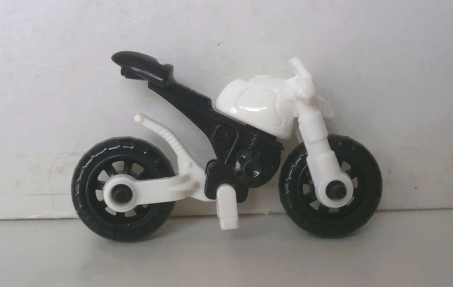 Miniature Moto Triumph Ancienne - Plastique - Env. 10 Cm - Type Cadeau Bonux ? - Made In Macau - Occasion