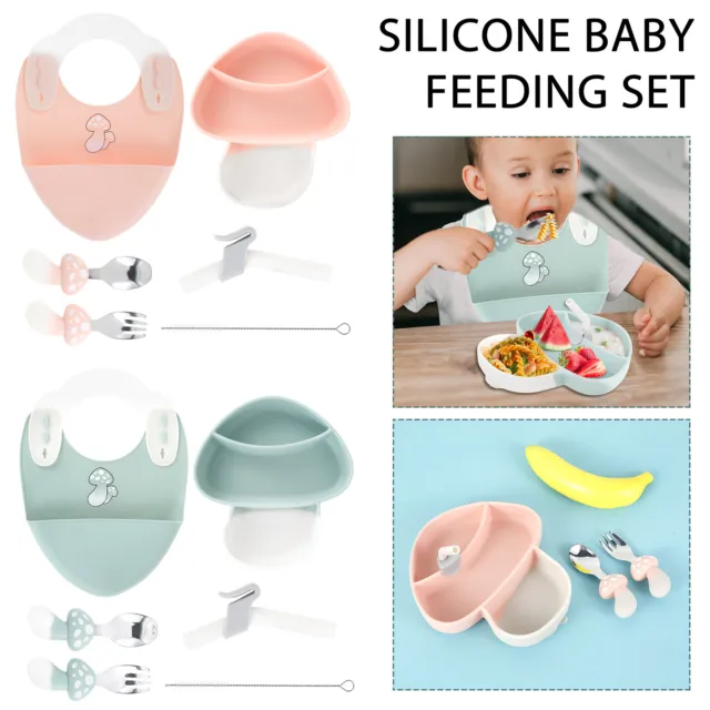 https://www.picclickimg.com/9c8AAOSwL1VksiuA/AU-6Pcs-Silicone-Baby-Feeding-Set-Mushroom-Baby.webp