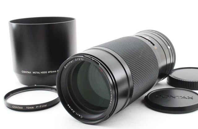 🌸 NEUWERTIG 🌸 Contax 645 Carl Zeiss Sonnar T* 210 mm f/4 Objektiv mit...