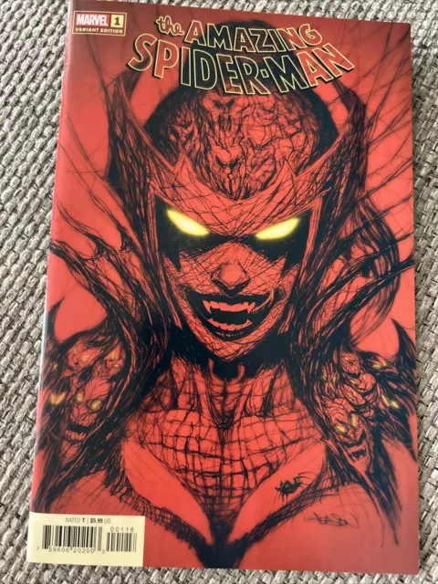 Amazing Spider-Man #1 Gleason Webhead Variant Marvel 2022 🌟SEE PICS🌟