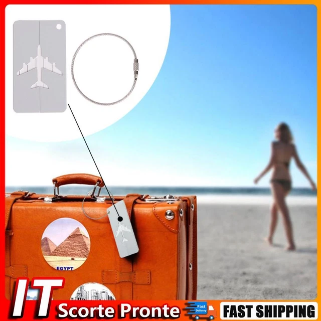 Etichette Per Bagagli In Plastica, Etichetta Per Valigia - Foto 5