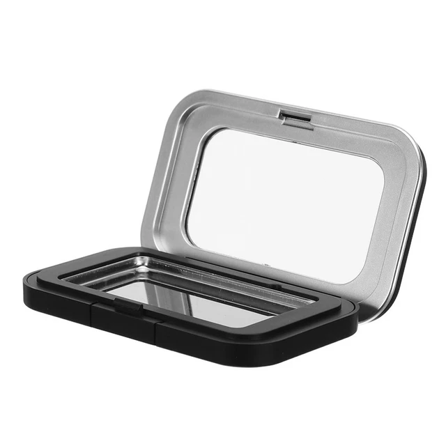 Veemoon Boîte Cosmétique Aluminium Avec Couvercle à Vis Récipient Pratique Pour Crèmes Maquillage Et Pommades Pour Voyage Et Camping