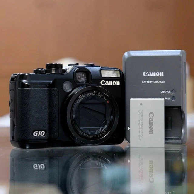 美品！希少 動作品 平成レトロ Y2K Canon PowerShot G10 EXCELLENT! RARE WORKING Heisei Retro Y2K Canon PowerShot G10