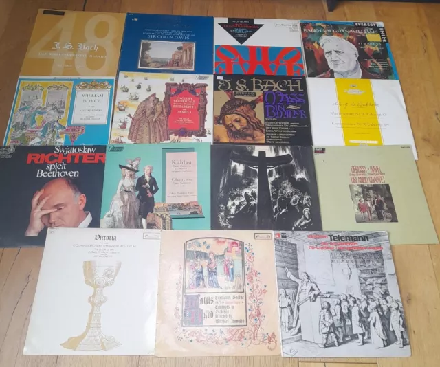 Job lot of 15 x Classical 12" Vinyl Lps - Lot 3