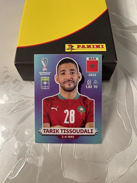 Panini FIFA Fussball-Weltmeisterschaft Katar 2022 Albumaufkleber - MAR20 Tarik Tissoudali
