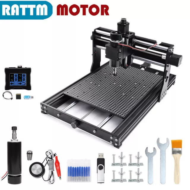 【EU】GRBL Large 4030 Pro 500W CNC 40W Laser Router Milling Woodworking Machine