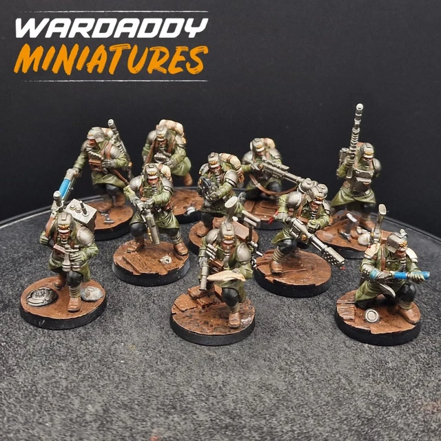 PRO 40K DEATH Korps Of Krieg Kill Team Veteran Guardsman ×10 Games ...