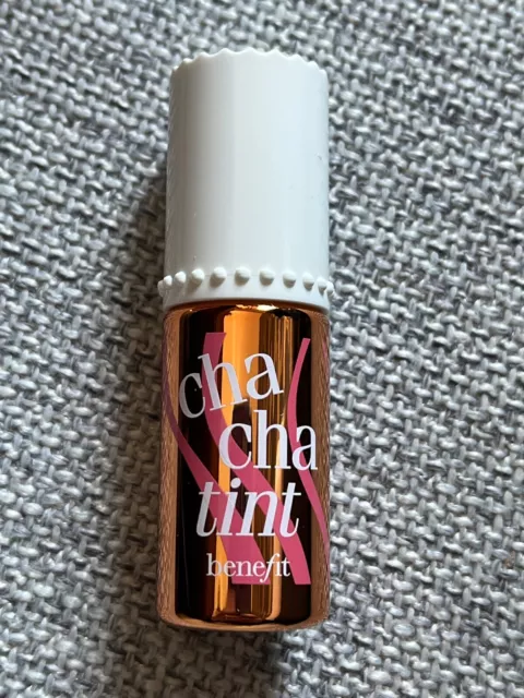 Benefit Cha Cha Farbton Mango getönte Lippen- & Wangenflecken 6ml brandneu nicht verpackt