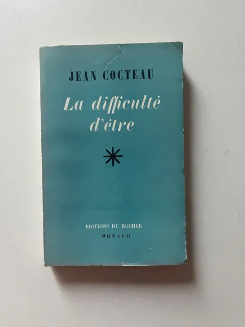 La Difficulté D’être - Jean Cocteau