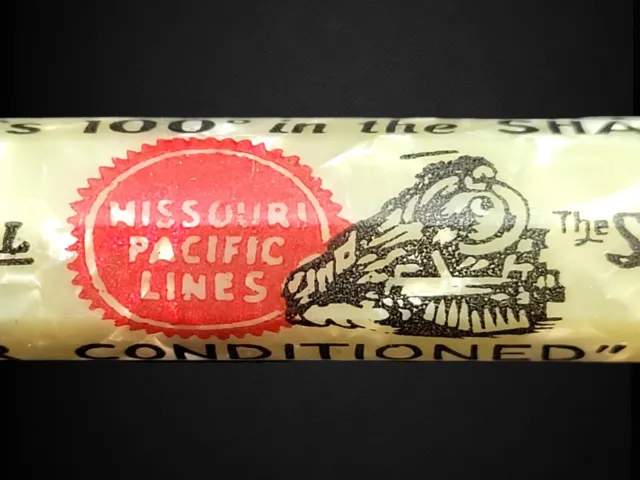 Missouri Pacific Lines Lanyard Pencil Celluloid Rare Railroad Sunshine Special