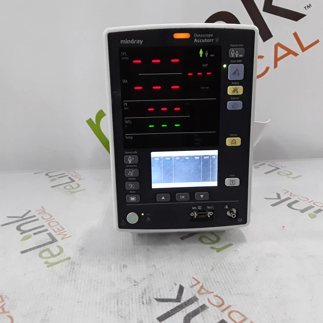 Mindray Medical Datascope Accutorr V Vital Signs Monitor