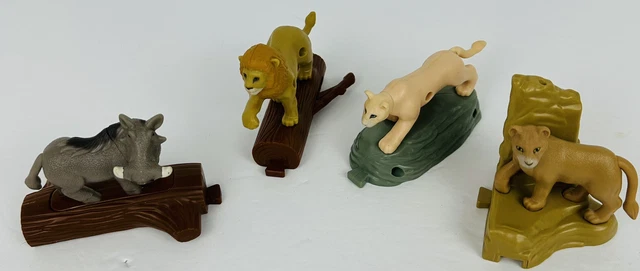 McDonalds 2019 Happy MealToys (4) Lion King:  Adult Nala, Pumba, Simba, Sarabi