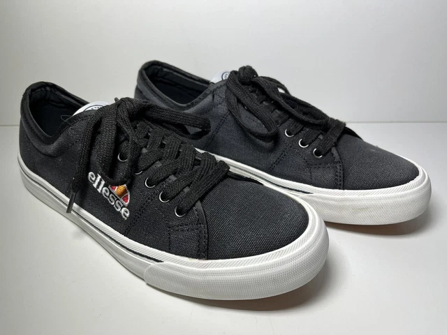 ELLESSE PREMIUM CLASSIC EL01M00401 Canvas Pumps Trainers Shoes Black UK7.5 24.99 PicClick UK