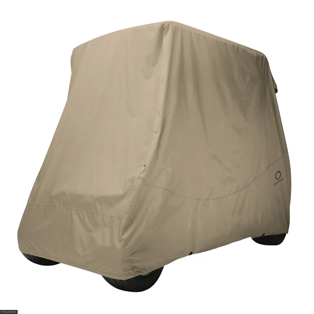 Copertura carrello passeggino da golf Fairway vestibilità rapida tetto corto cachi