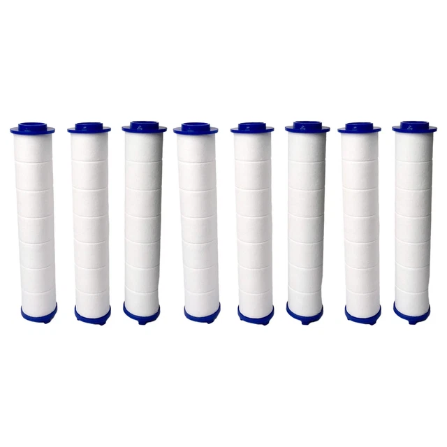 8X cabezales de ducha filtro cabezal de ducha pulverizador accesorios de ahorro de agua