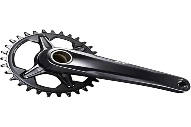 SHIMANO Deore XT FC-M8100 XT Crank set without ring, 12-speed, 52 mm chainline,