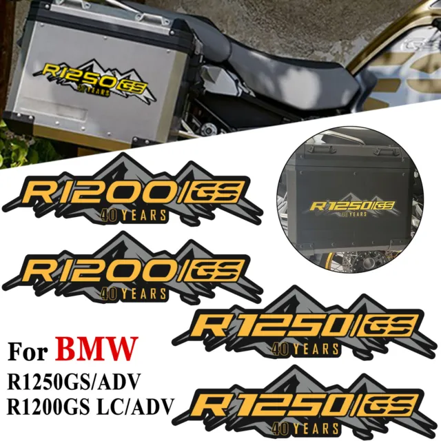 Motorcycle Case Decal For BMW R1200GS/ADV R1250GS/ADV Top Side Pannier Sticker