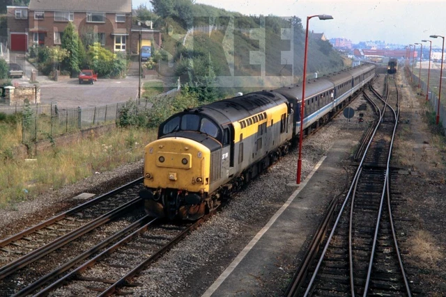 35MM SLIDE BR British Rail Diesel Loco Class 37 37191 1992 Orig £4.98 ...