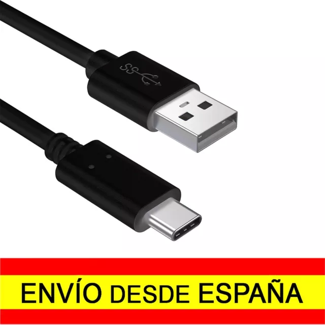 Cable Cargador USB Tipo "C" 3.1 - USB Macho 2 M. para HUAWEI P20 LITE  a2946