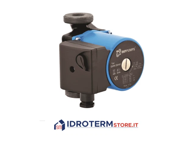 Pompa Circolatore Caldaia 100W - 6mt Interasse Per Riscaldamento E Solare