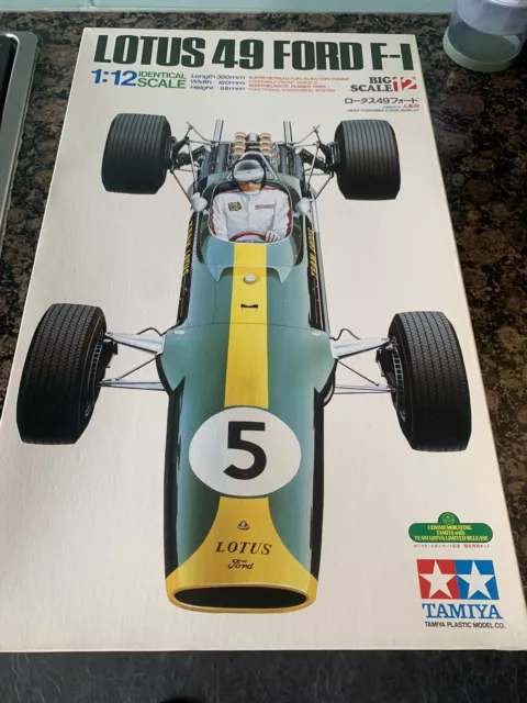 Tamiya 1/12 Lotus 49 Ford F-1 .