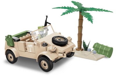 COBI 2402 VW tipo 82 Carrello portavasi costruzione giocattoli mangia i blocchi predefiniti 