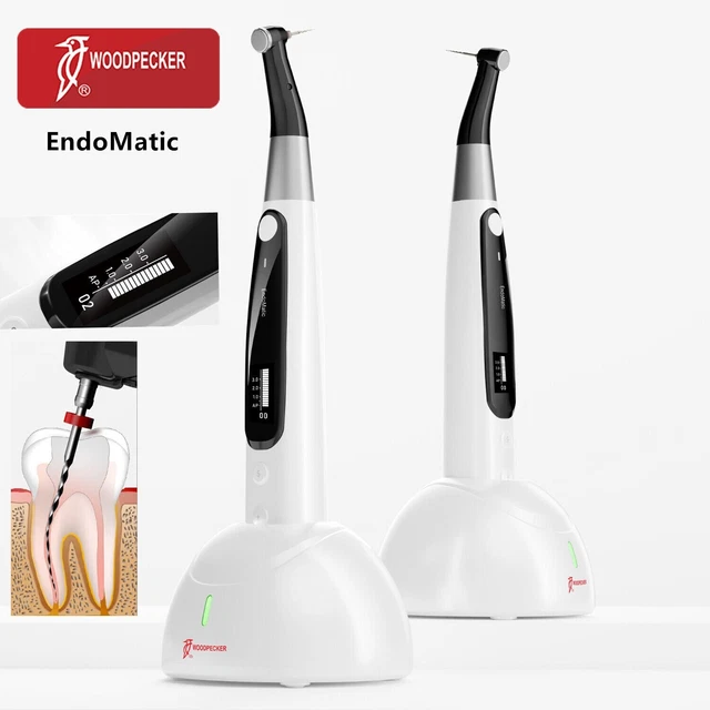 Woodpecker Dental Endo Motor W/Apex Locator Reciprocating Contra Angle Handpiece