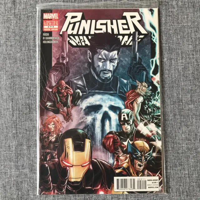 Punisher: War Zone #2 (2012) Marvel Comics - Greg Rucka, Carmine Di Giandomenico