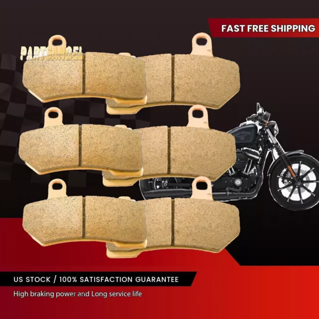 Harley-Davidson 2006-2023 Sintered Brake Pad Set Electra Glide Ultra Glide