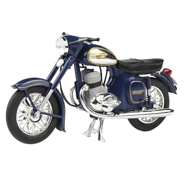 Modellfahrzeug Jawa 350 Automatic, dunkelblau, 1966.
