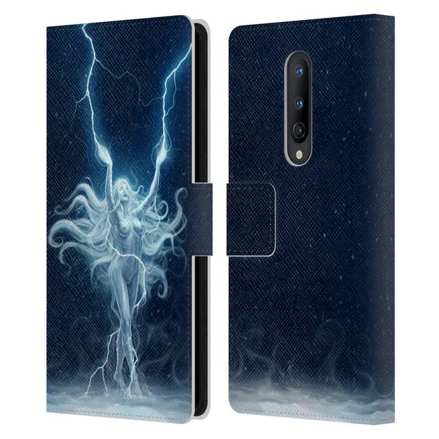 Official Christos Karapanos Dark Hours Leather Book Case For Blackberry Oneplus
