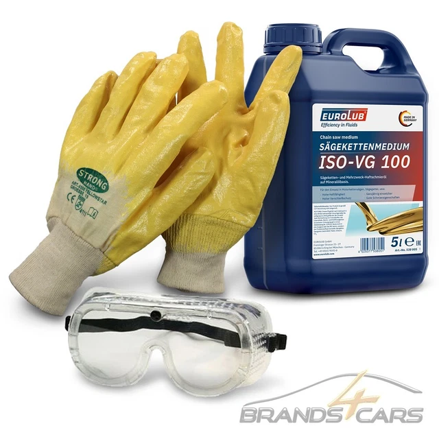 Eurolub Sägekettenöl ISO-VG 100 - 4x5 Liter Kanister Kettenmedium