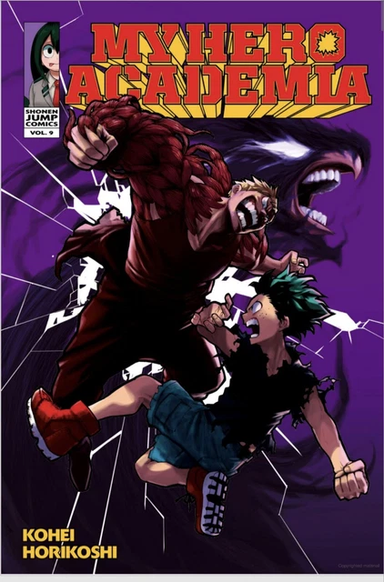 My Hero Academia Manga Volume 9 - English Brand New