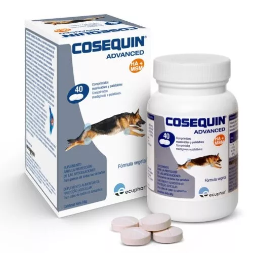 Condroprotector Cosequin Advanced para perros (Taste HA) - 40 COMPRIMIDOS